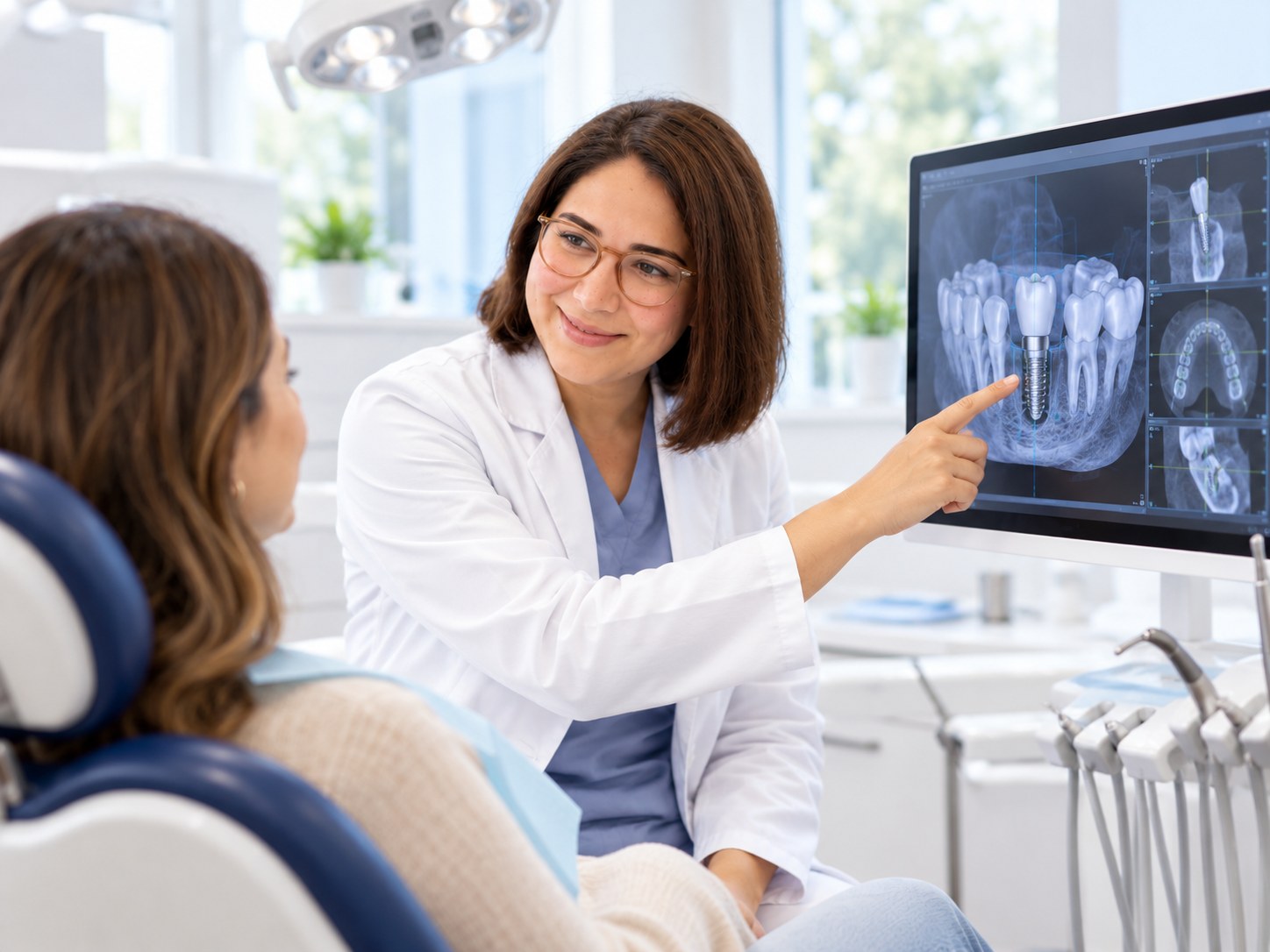 Digitale Implantatplanung mit Röntgen- und 3D-Diagnostik